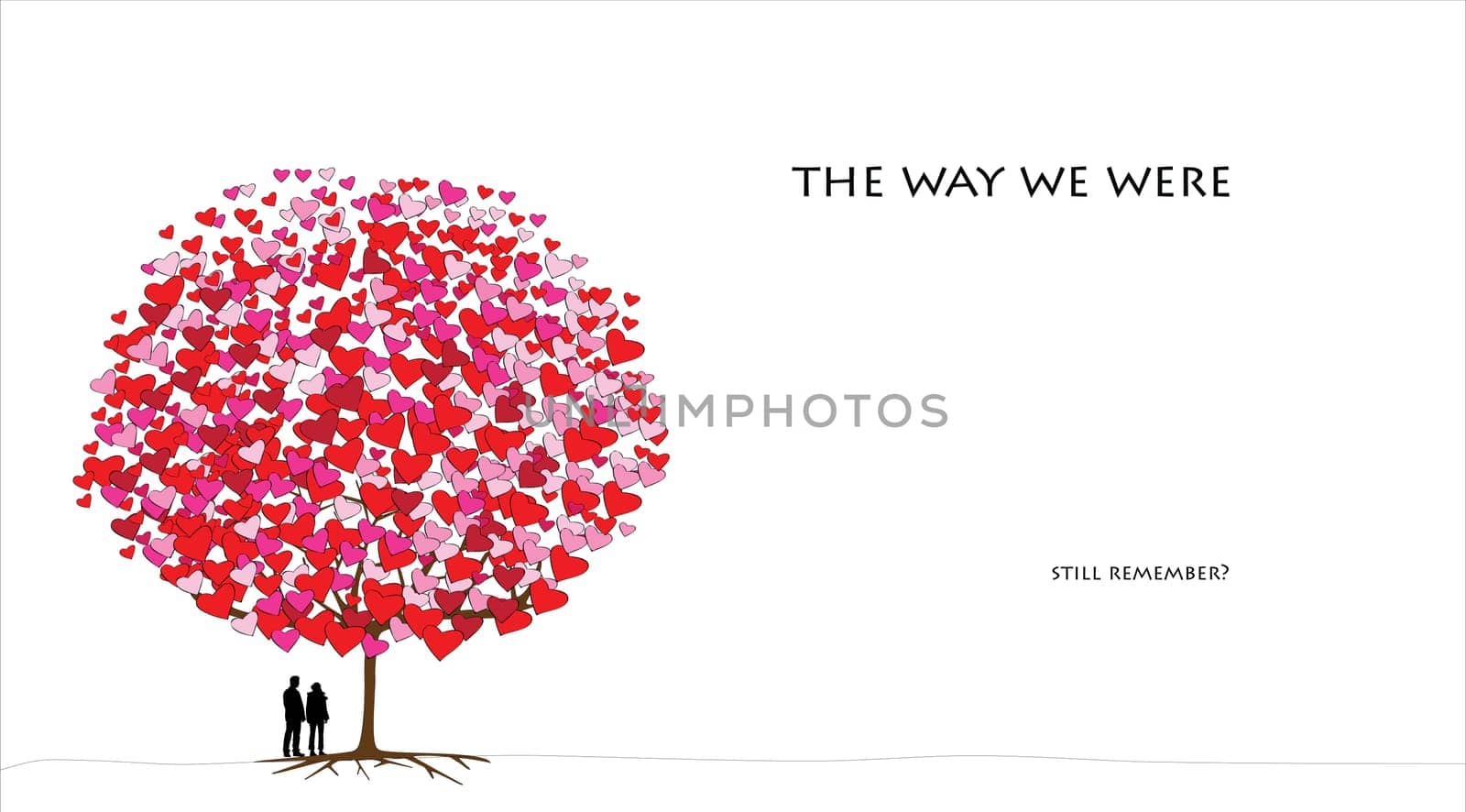 love tree series, card design for valentine&#039 s day - 03 of 06