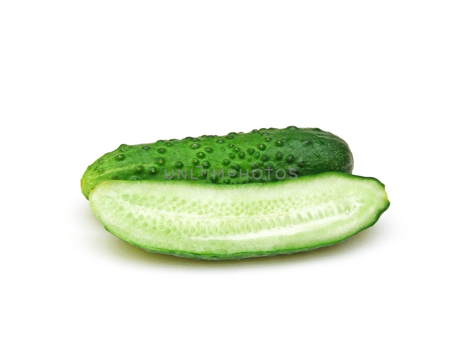 some pickling cucumbers (cucumis sativus)