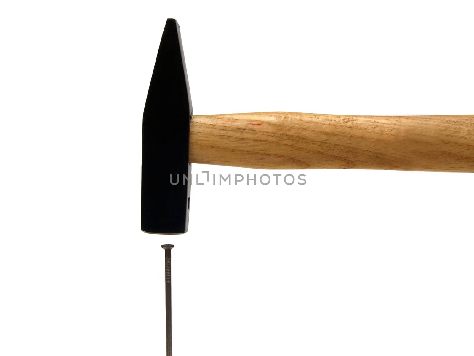 Locksmith's hammer and nail