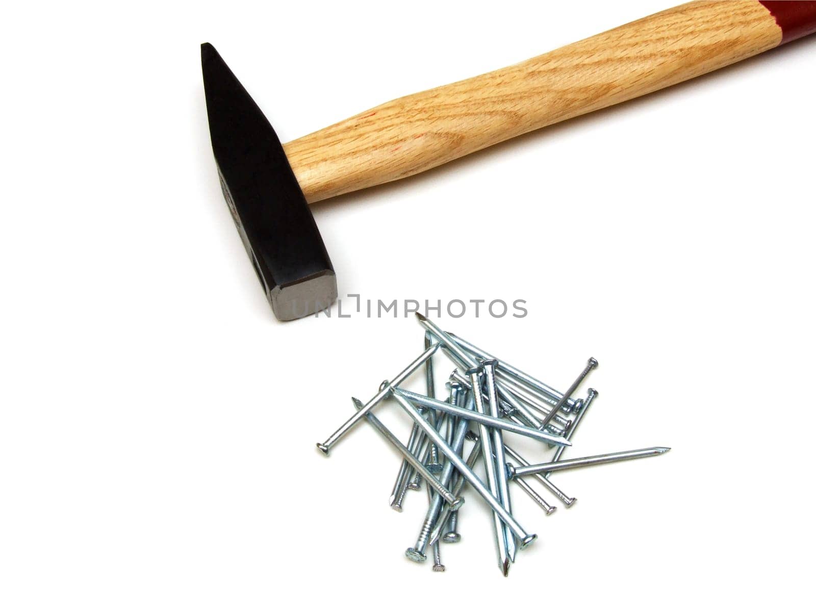 Locksmith's hammers and nails