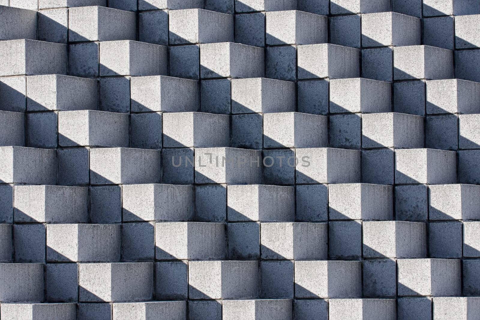 A face of the "Four Sided Pyramid"" sculpture in the National Gallery of Art Sculpture Garden at Washington DC."