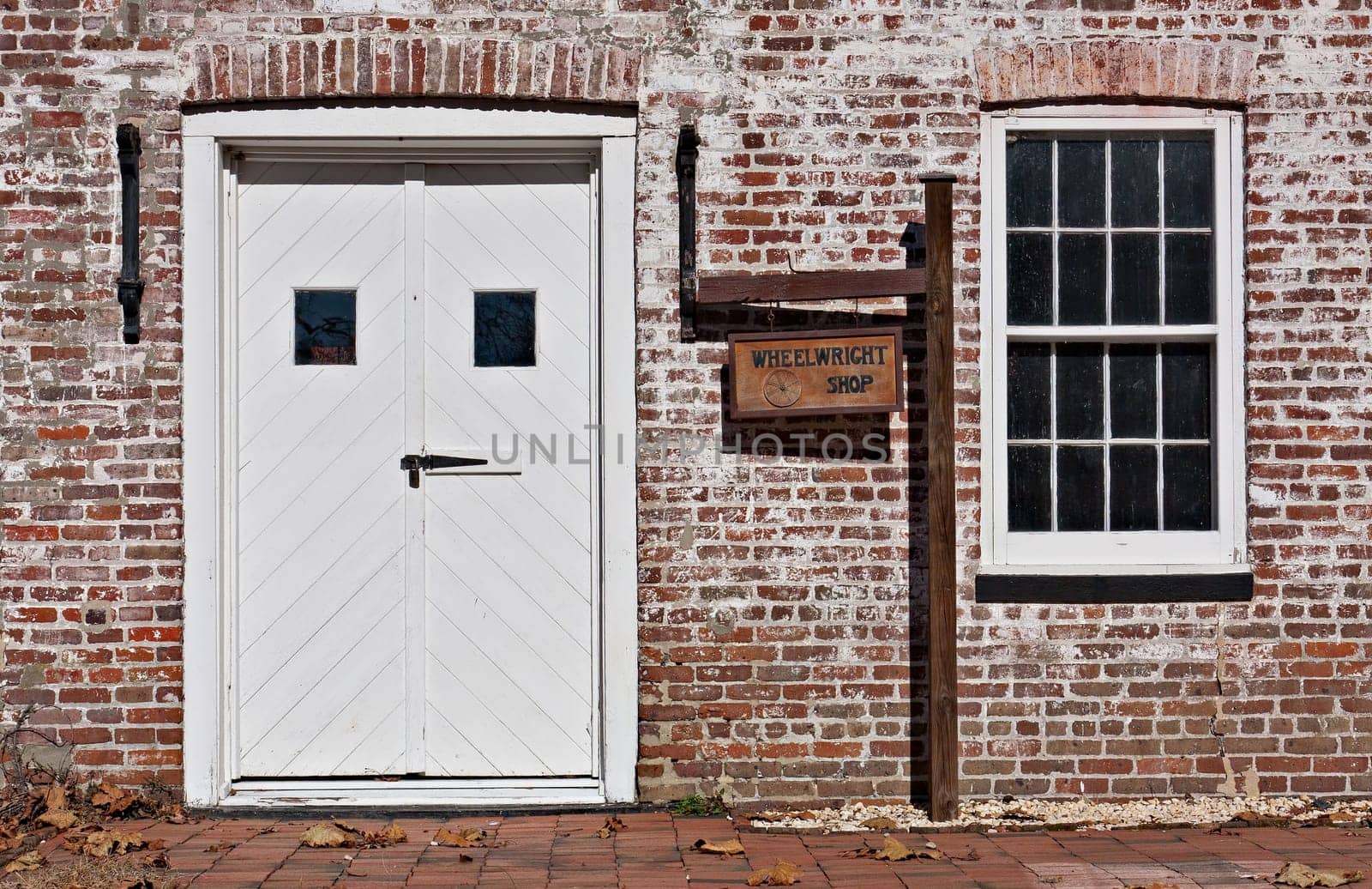 An old Wheelright Shop in Allaire Village, New Jersey. Allaire village was a bog iron industry town in New Jersey during the early 19th century.