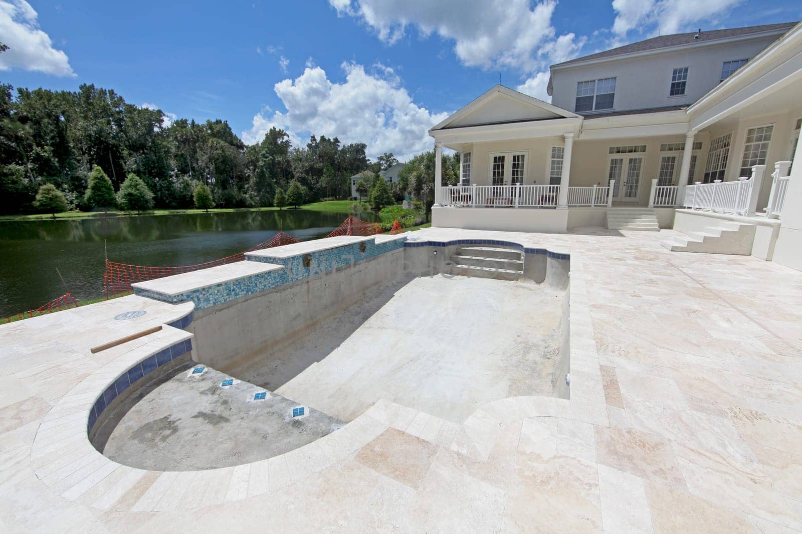 A Swimming Pool under construction in Florida