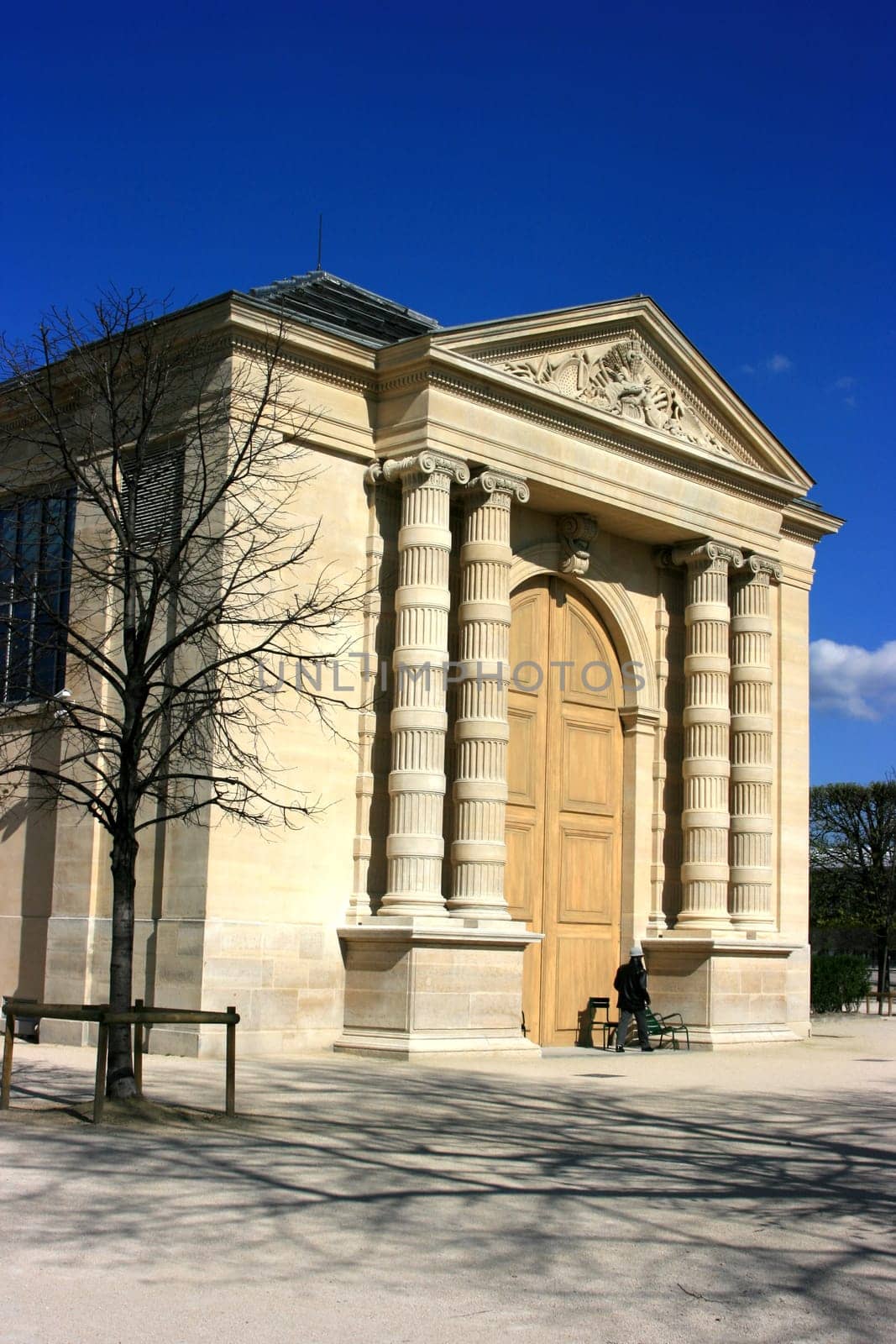 The entry of the Orangerie museum in Paris