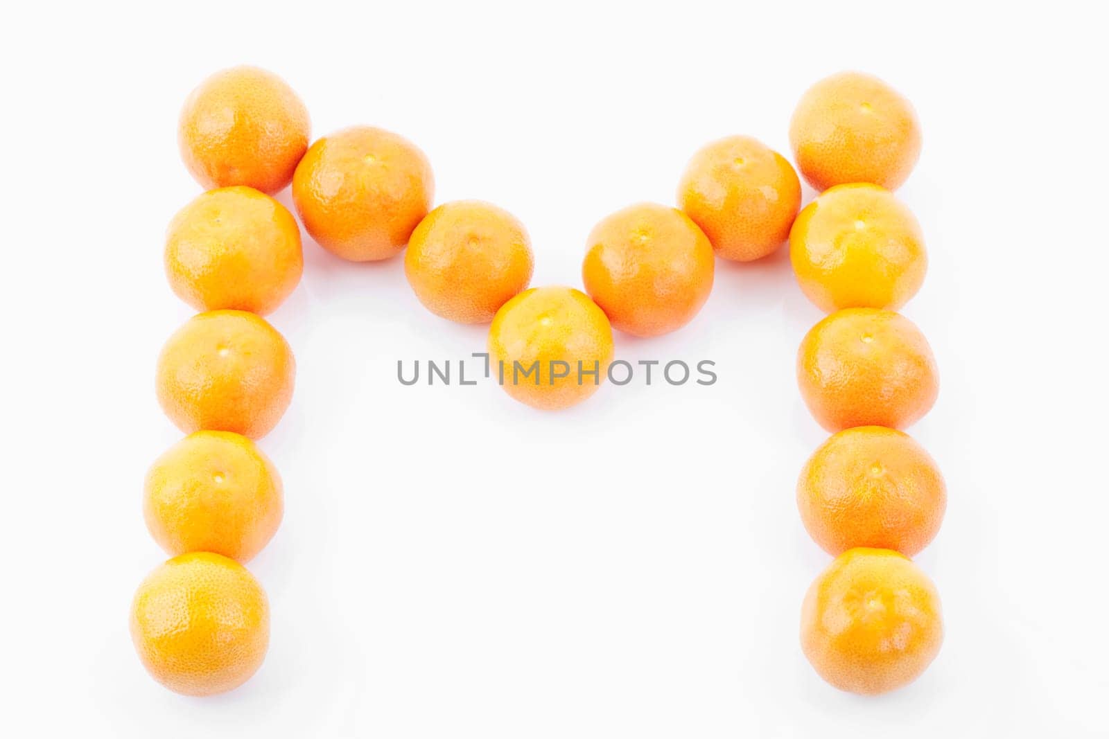 M - for tangerines