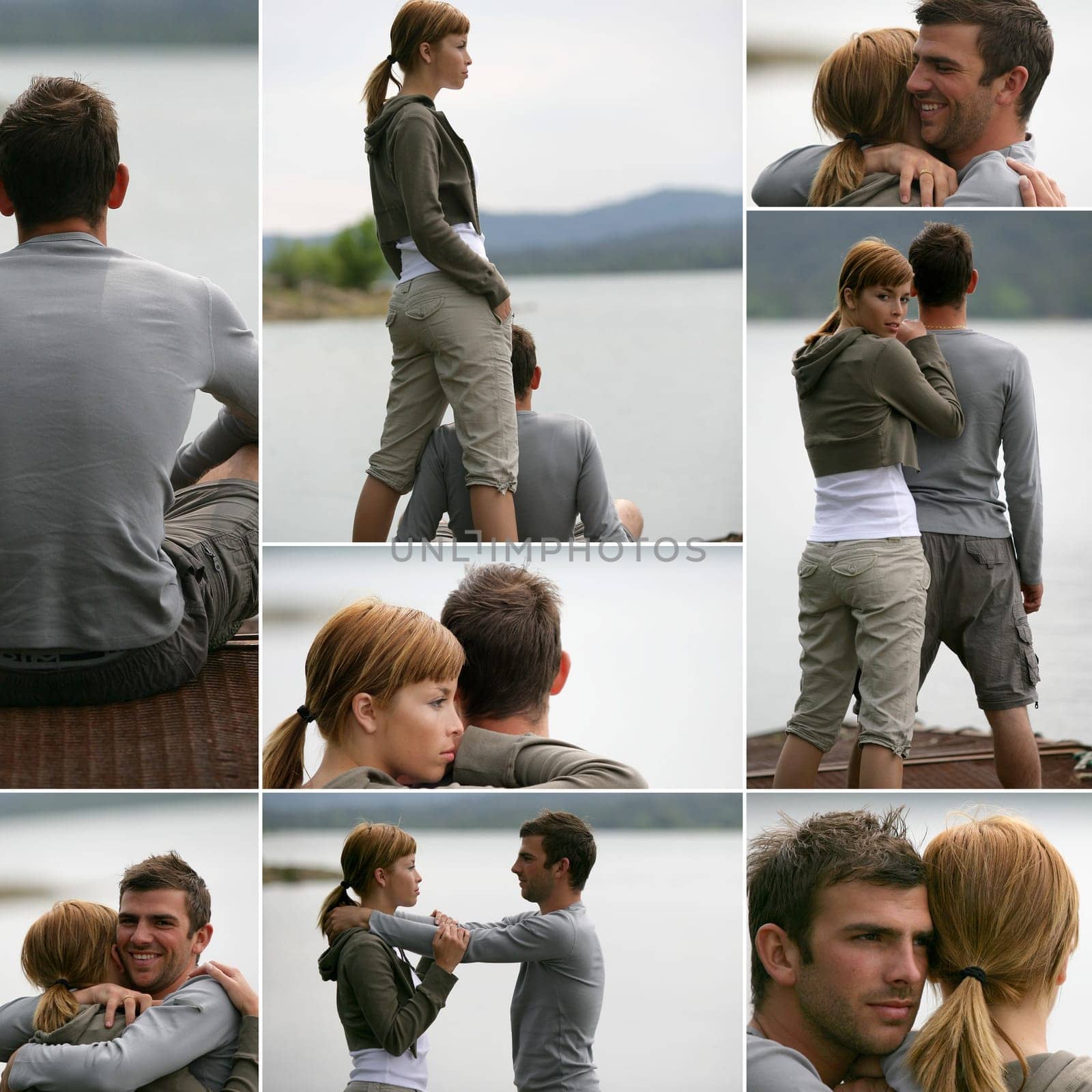 romantic scenes near a lake