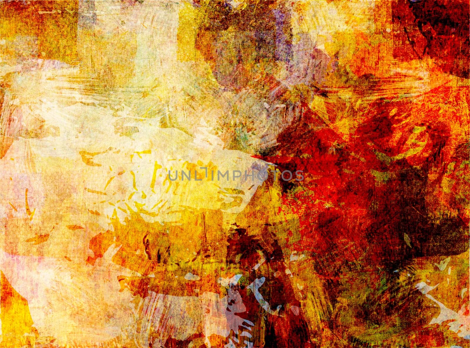 Mixed Media Background - Layers Collage
