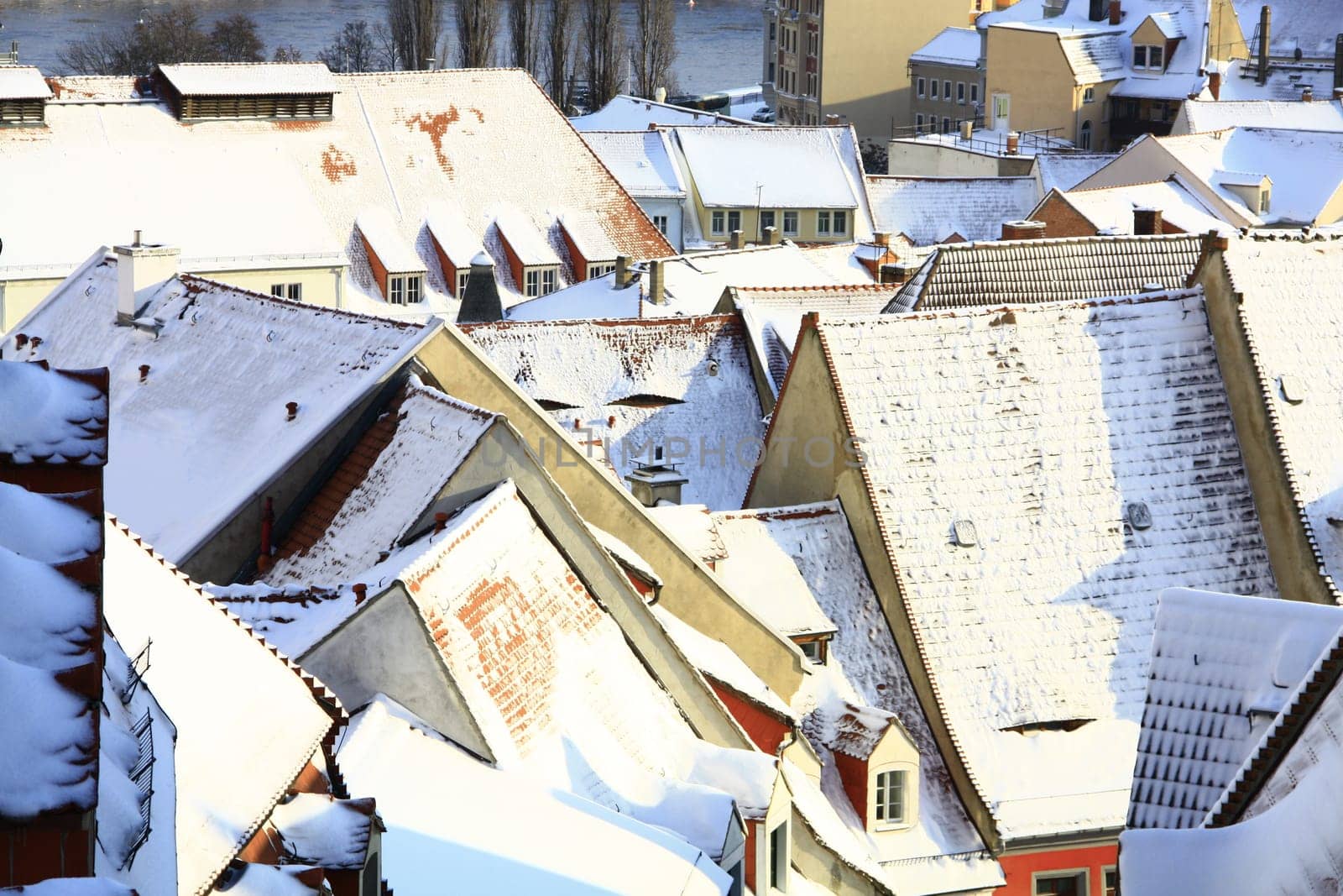Winter roofscape