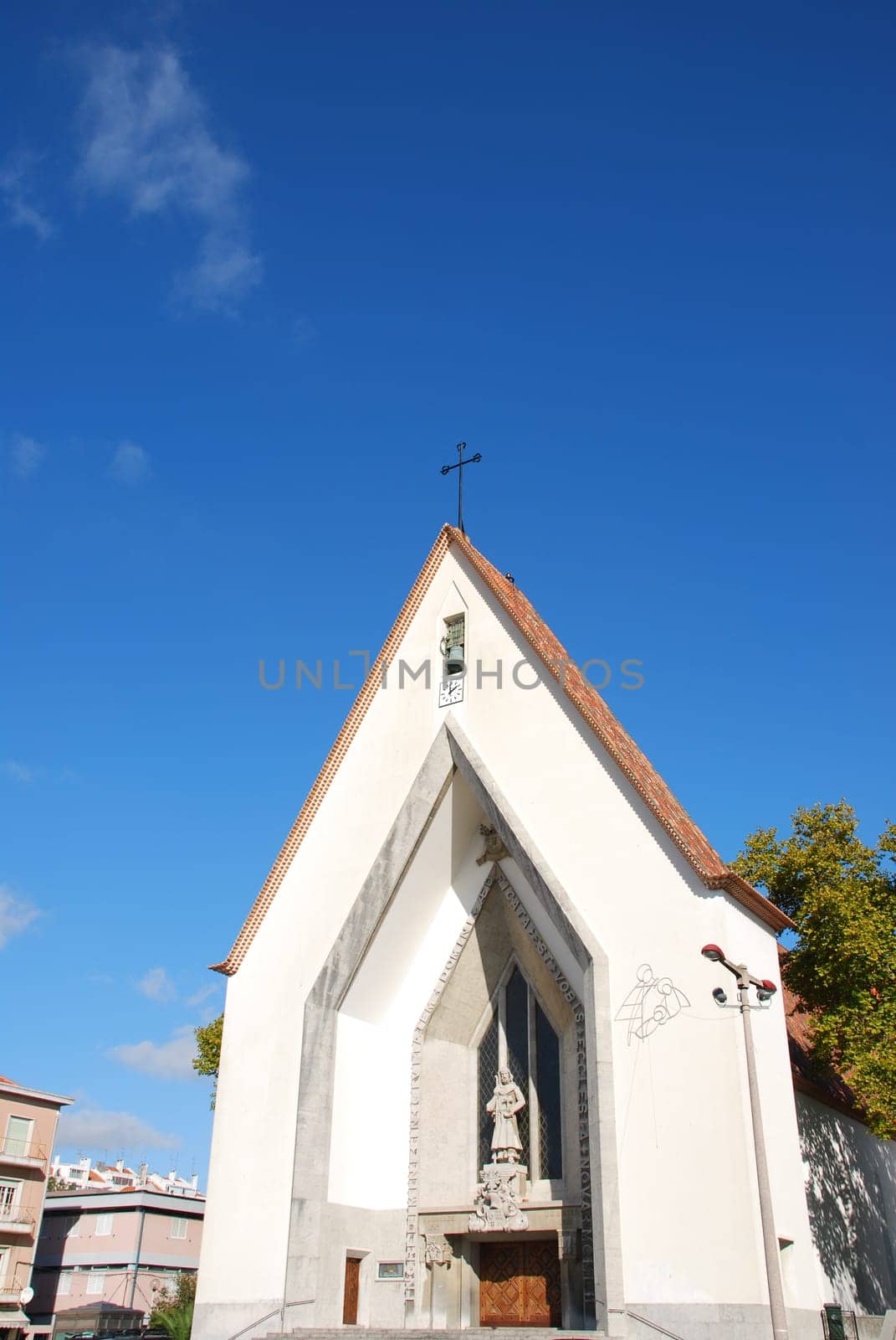 famous church from the XX century (1955) in Alvalade quarter, Lisbon