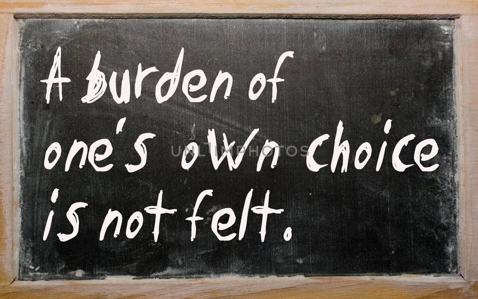 Blackboard writings """"