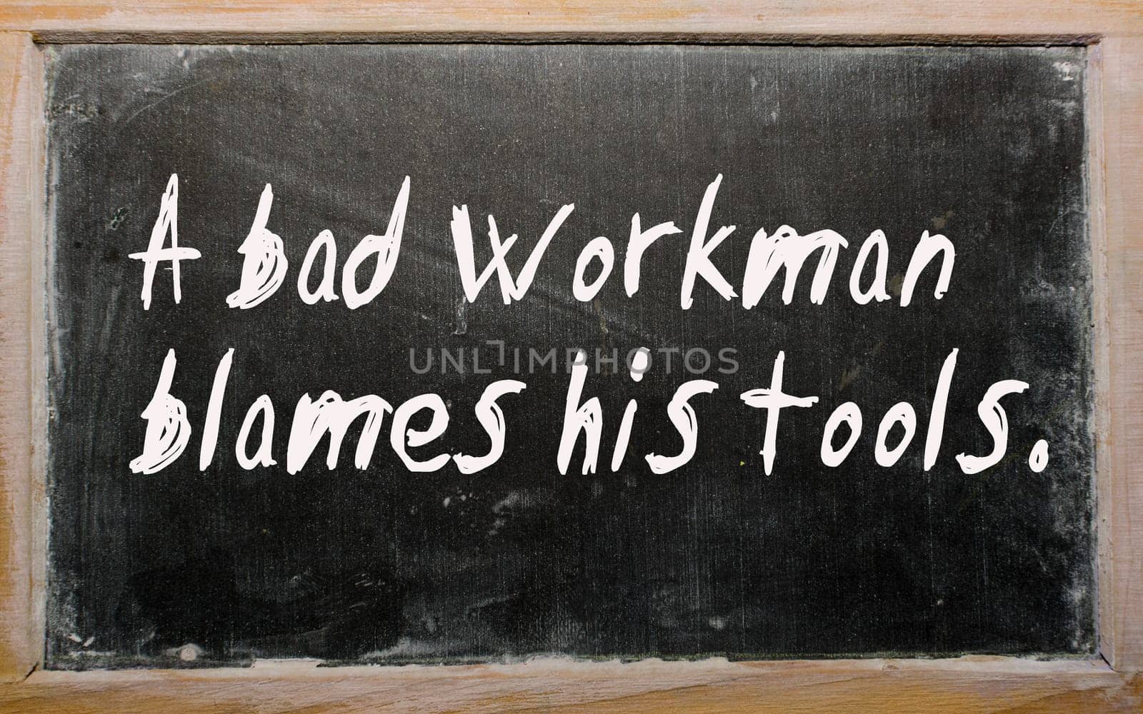 Blackboard writings """"