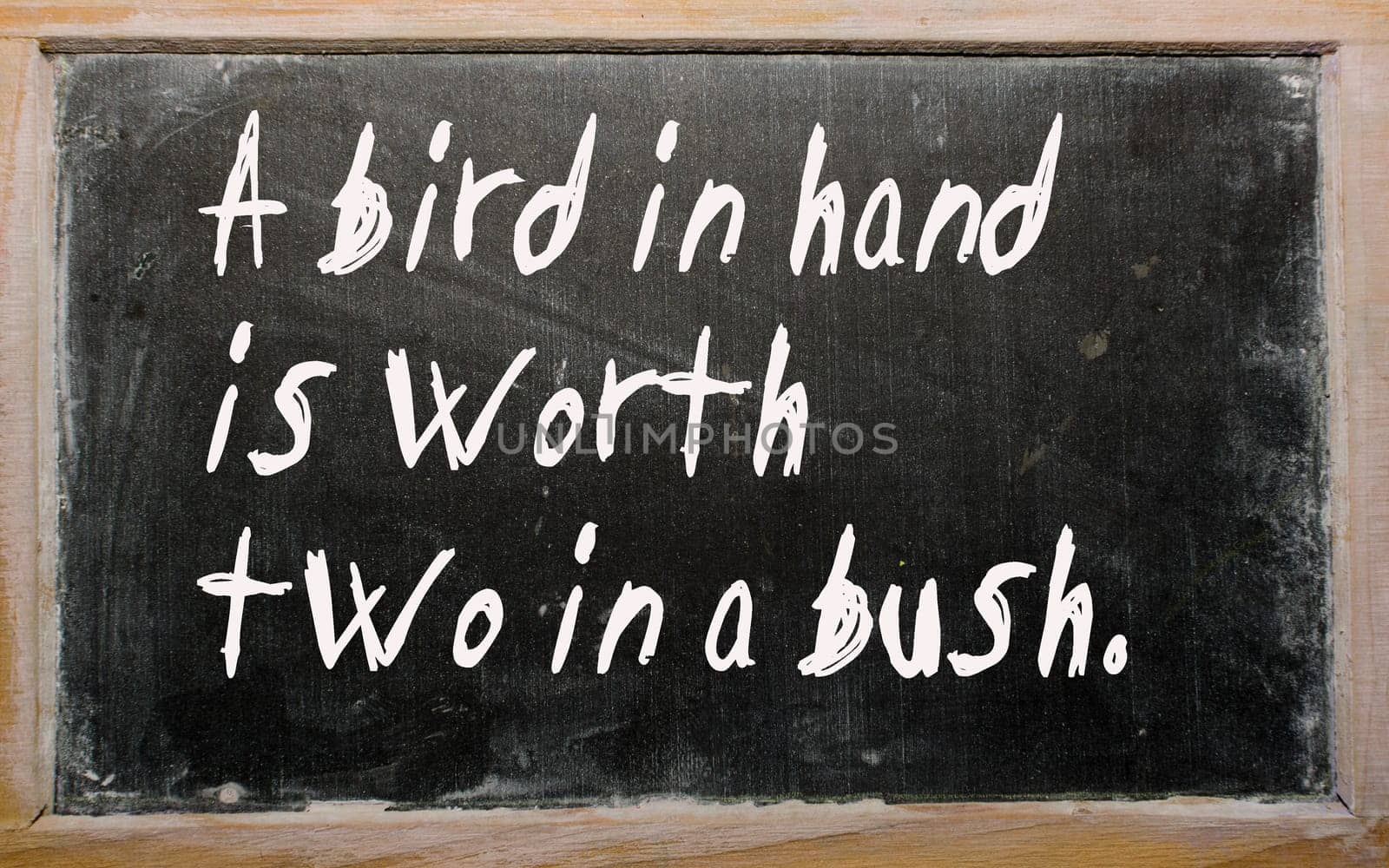 Blackboard writings """"