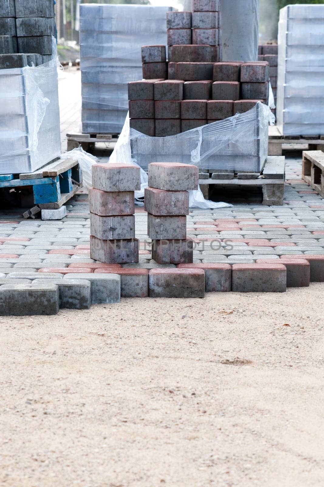 new block paving driveway