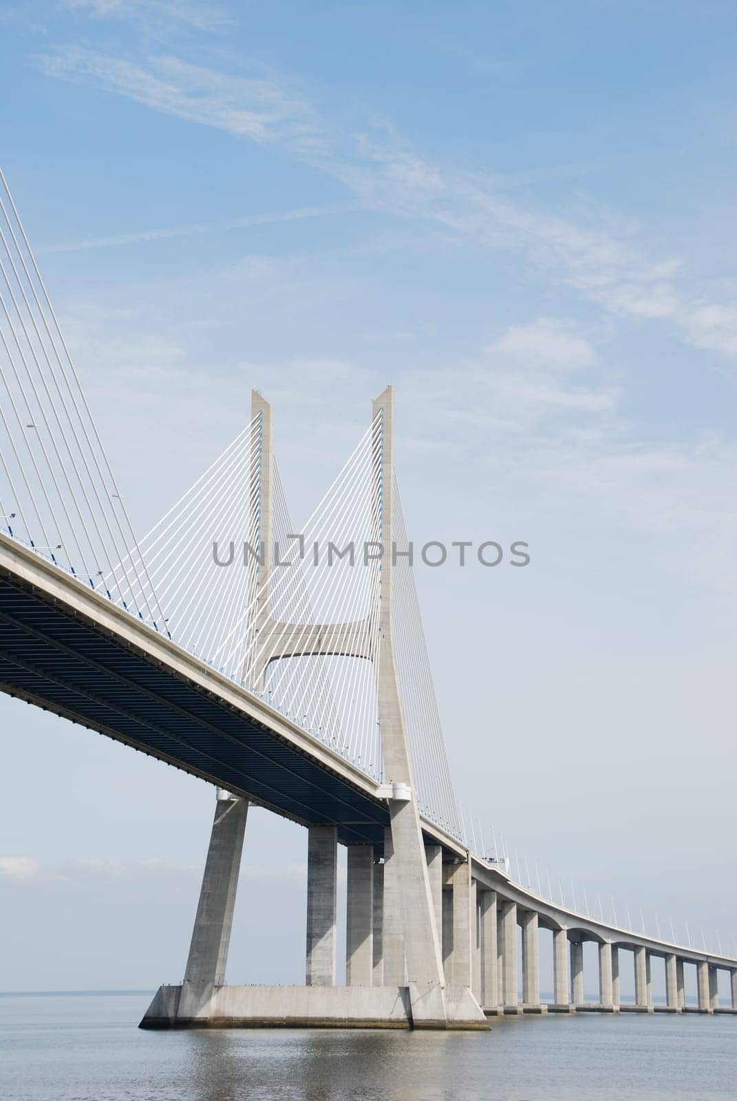 longest bridge in Europe known as Vasco da Gama (over the Tagus river)