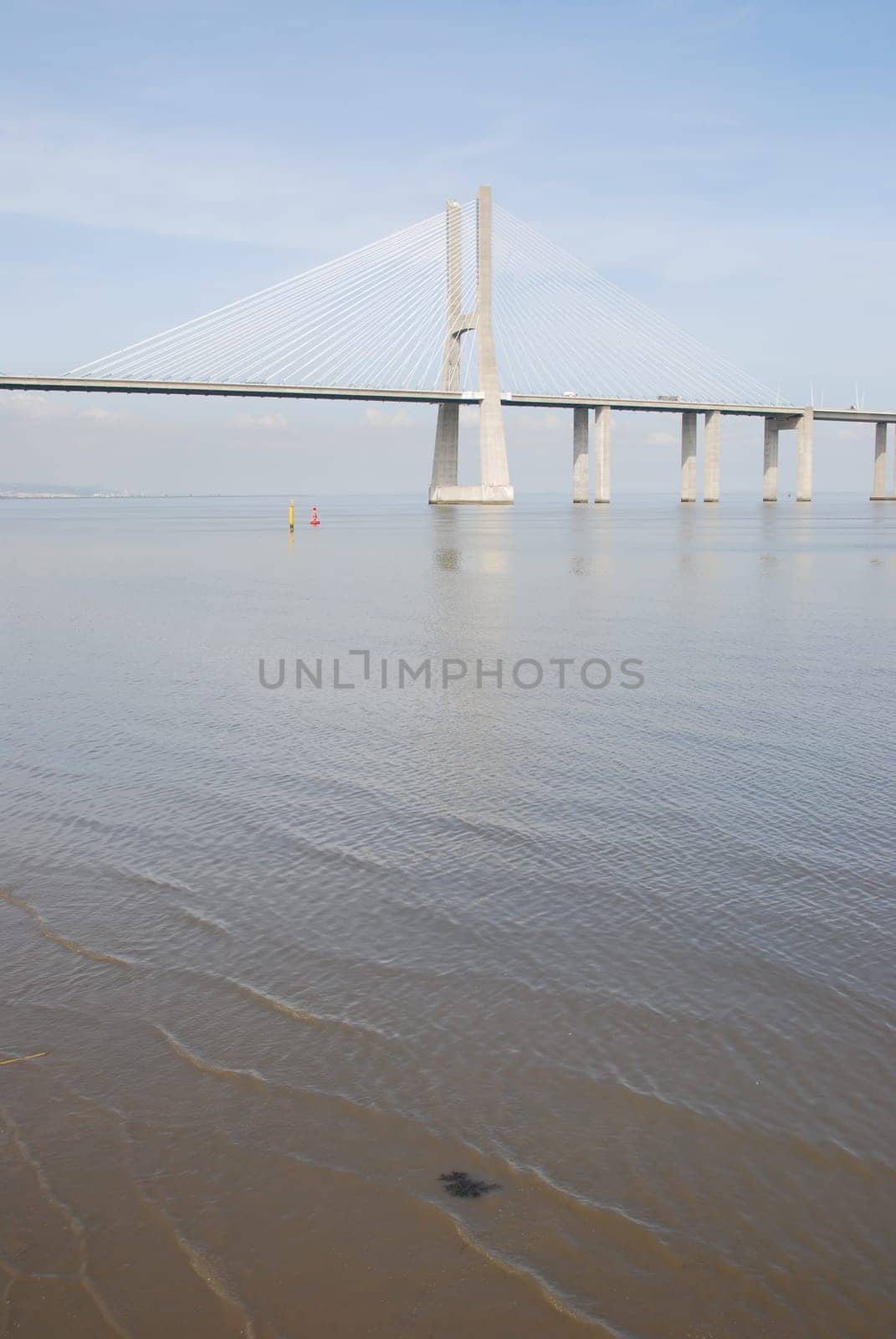 longest bridge in Europe known as Vasco da Gama (over the Tagus river)