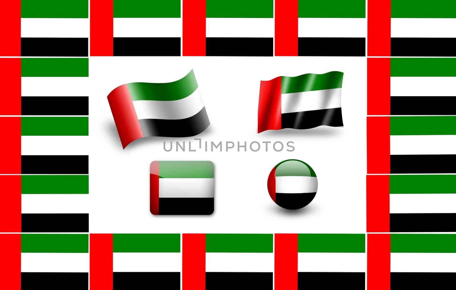 flag of Arab Emirates