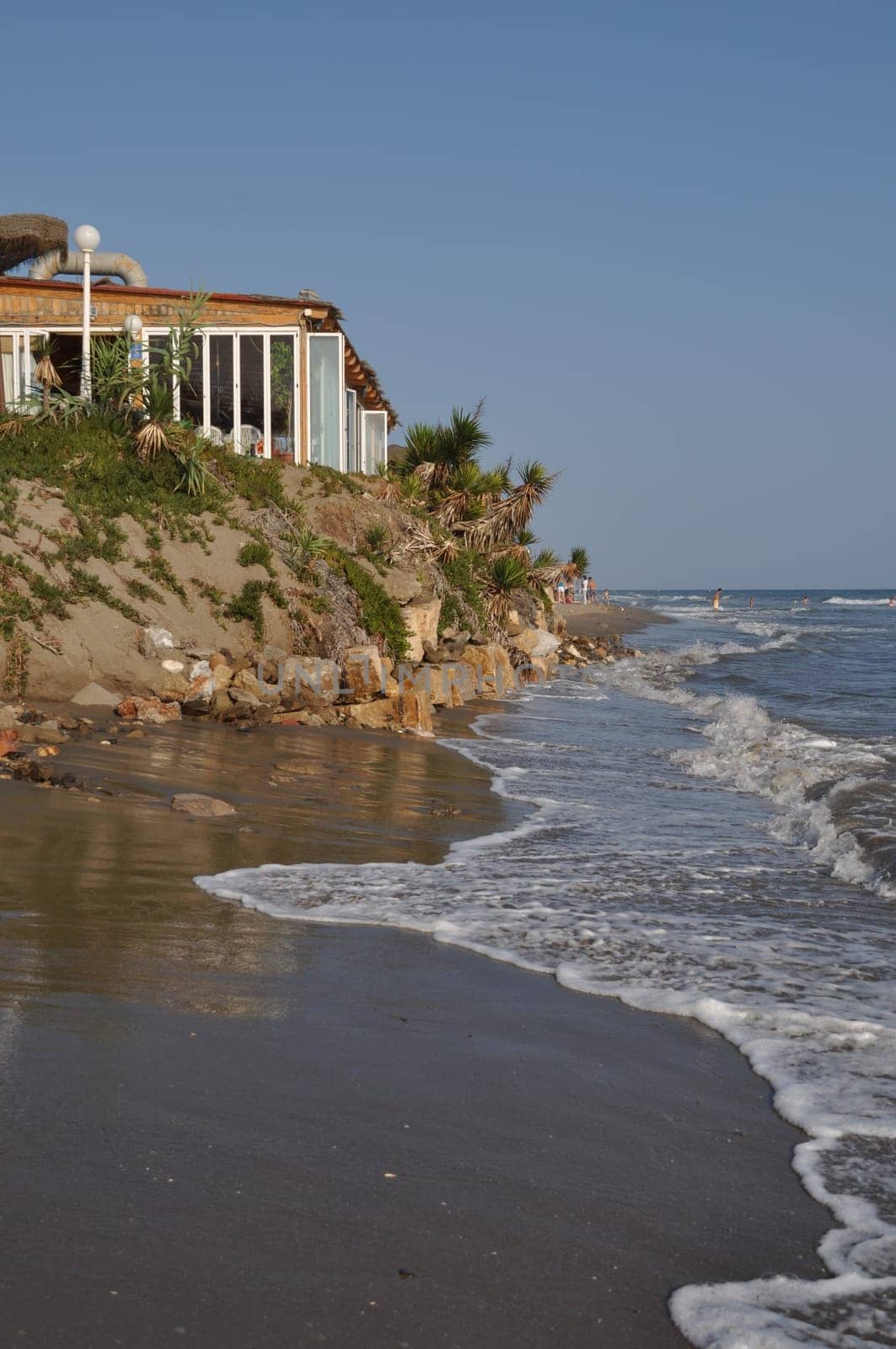 beautiful beach in Costa del Sol (Marbella), Spain