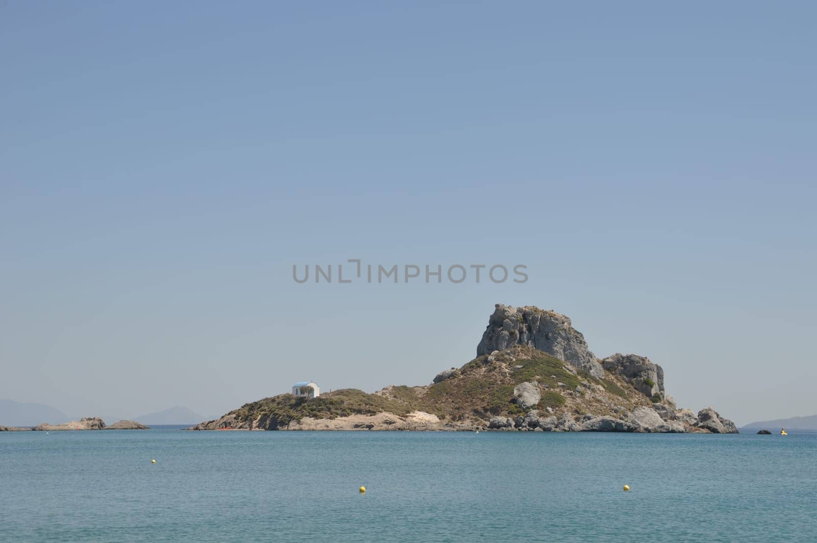 beautiful Kefalos village on Kos island, Greece