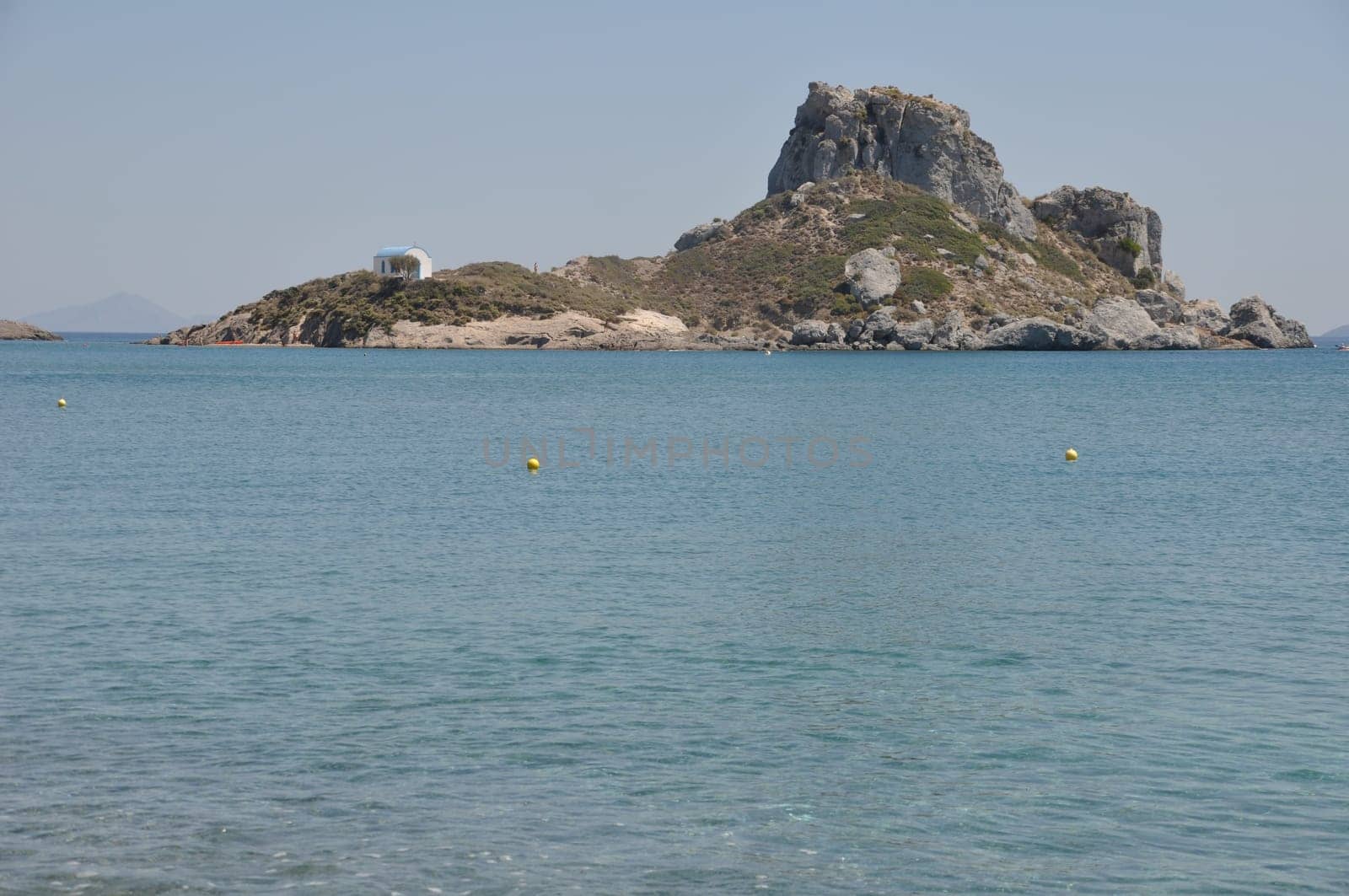 beautiful Kefalos village on Kos island, Greece