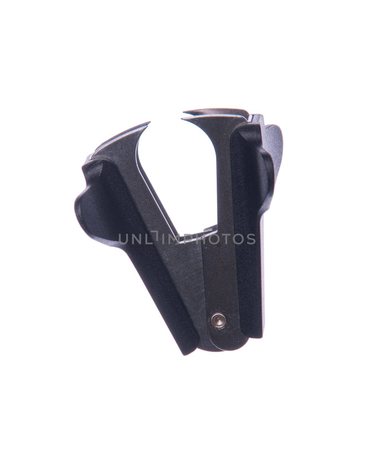 black stapler remover isolated on white background