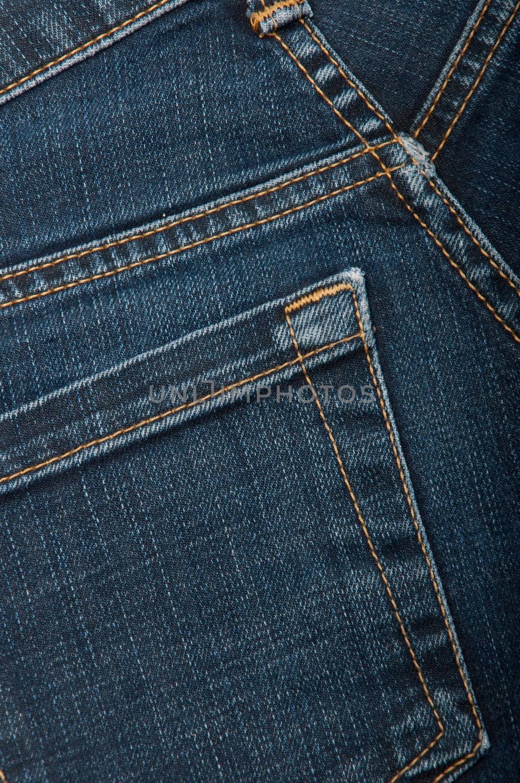 blue jeans back pocket (background or texture)