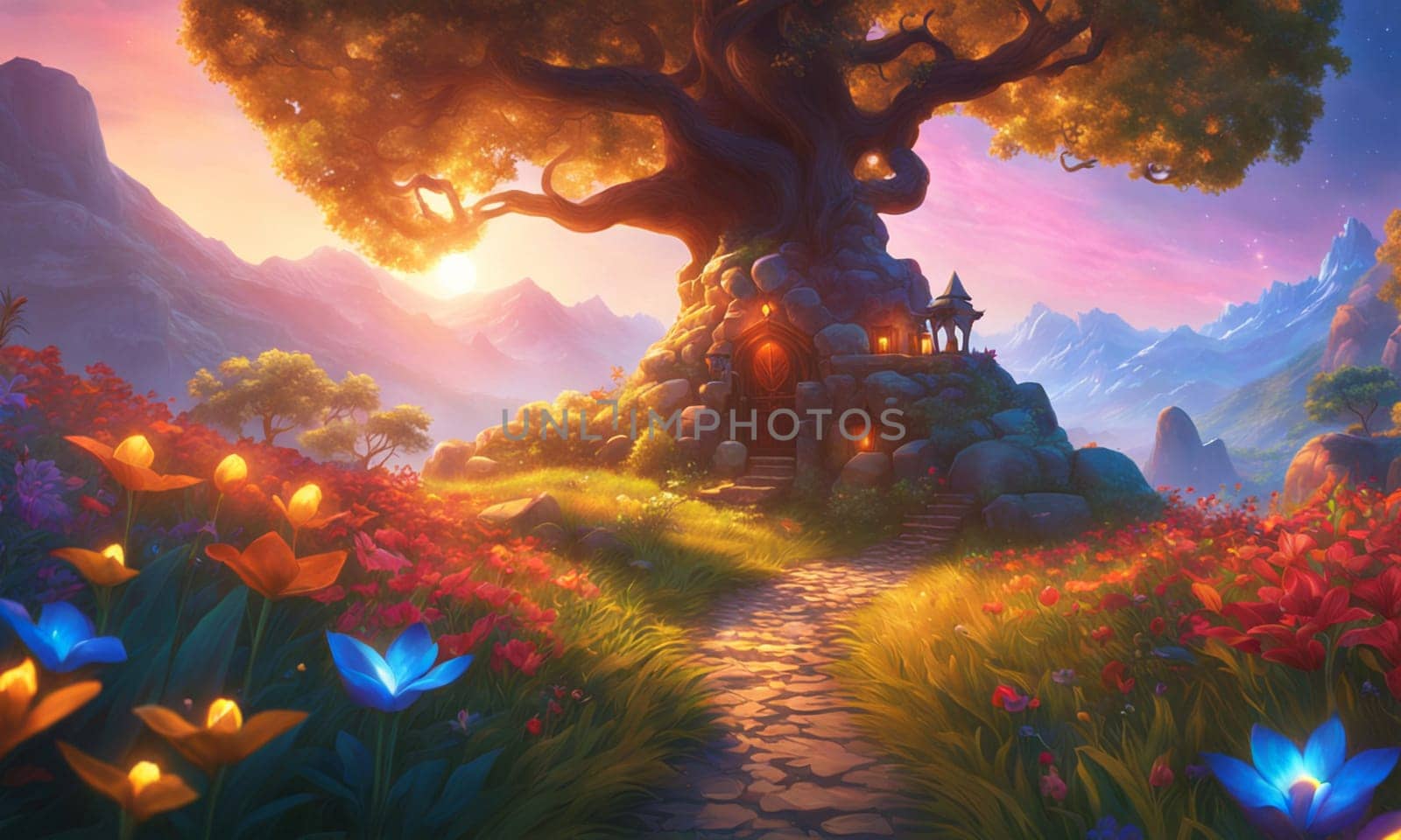 Fantasy landscape by NeuroSky