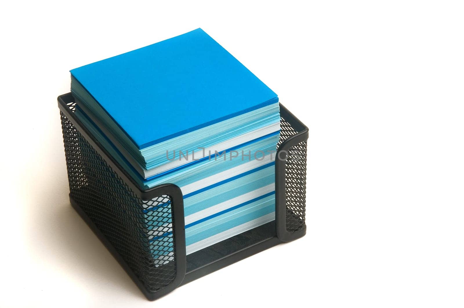 notebook office on white background