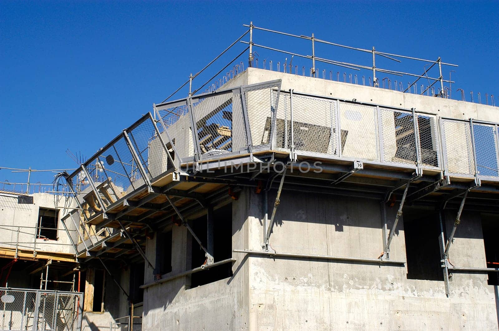 building site downtown