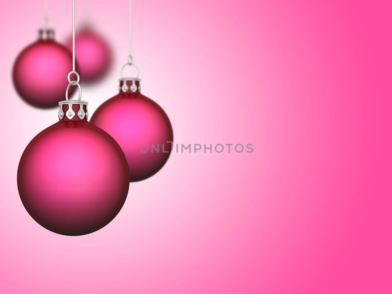 Christmas Baubles Background 02
