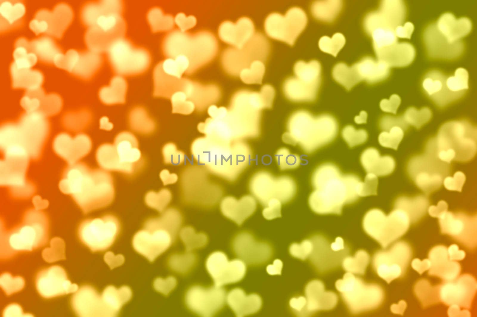 Illustration on Relationship - Background - Hearts