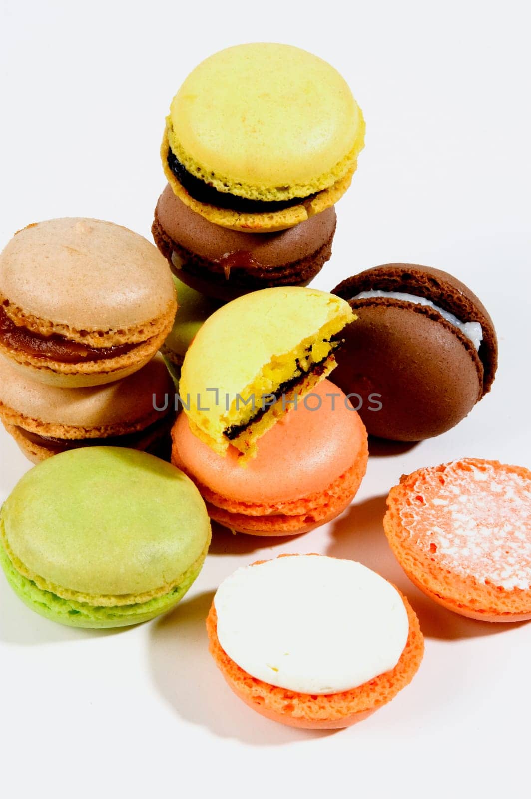 Macaroons in the studio