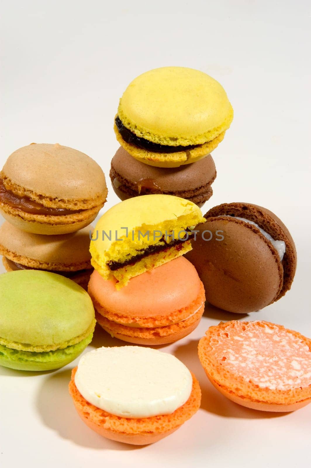 Macaroons in the studio
