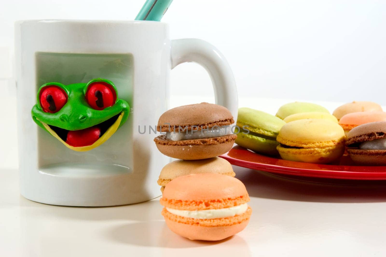 Macaroons in the studio