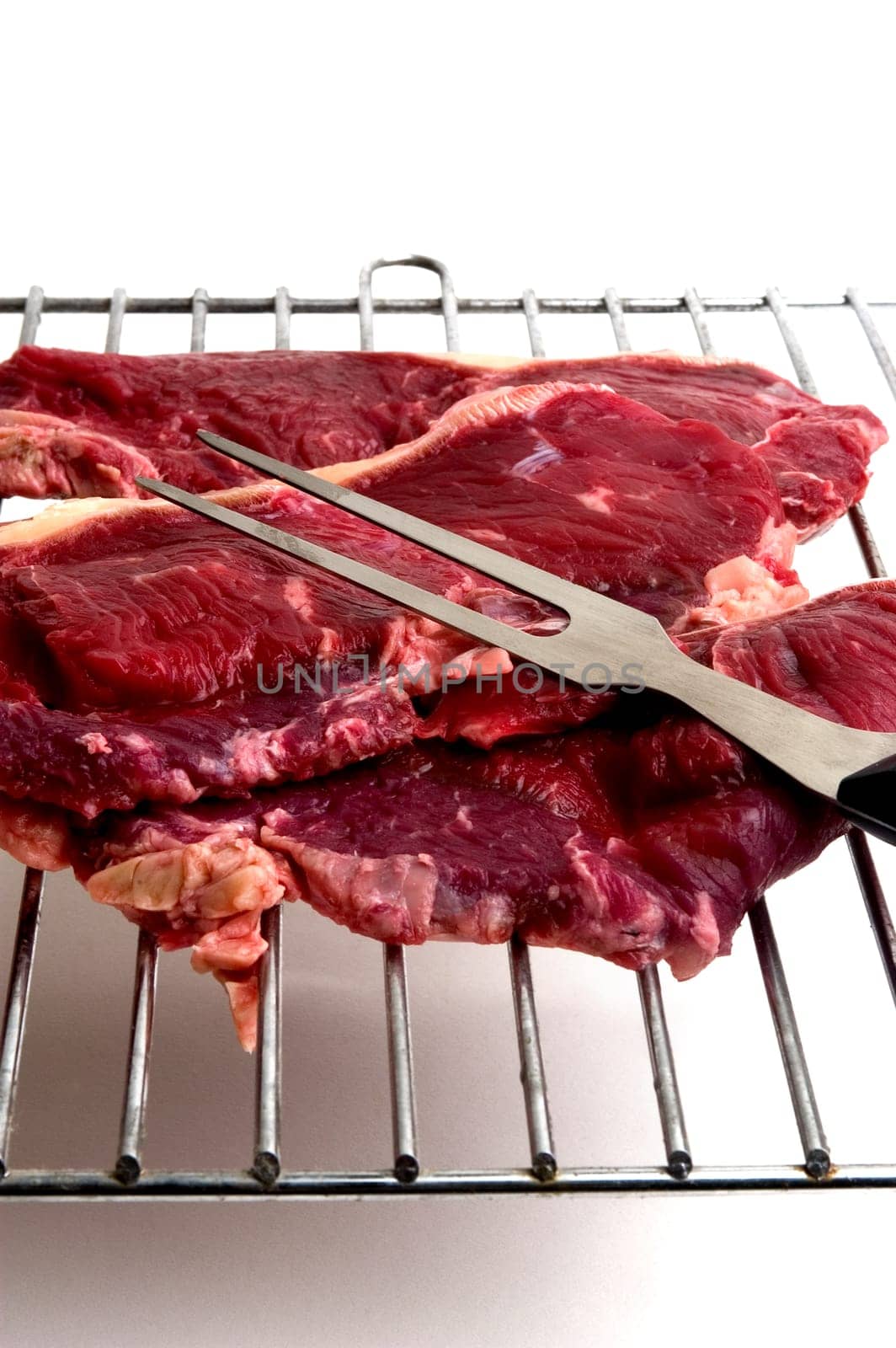 raw meat before cooking