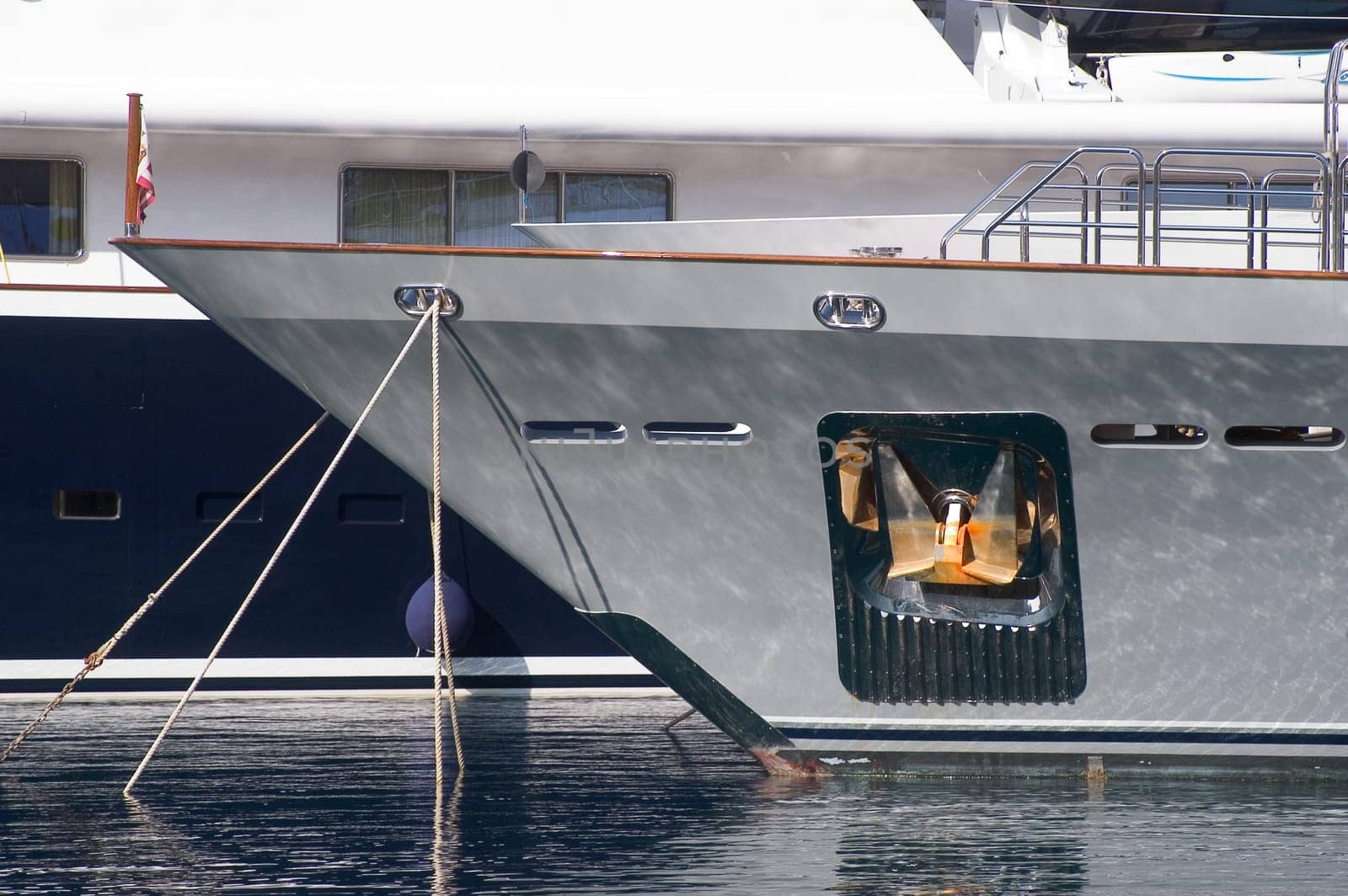 yachts in Monaco Harbour