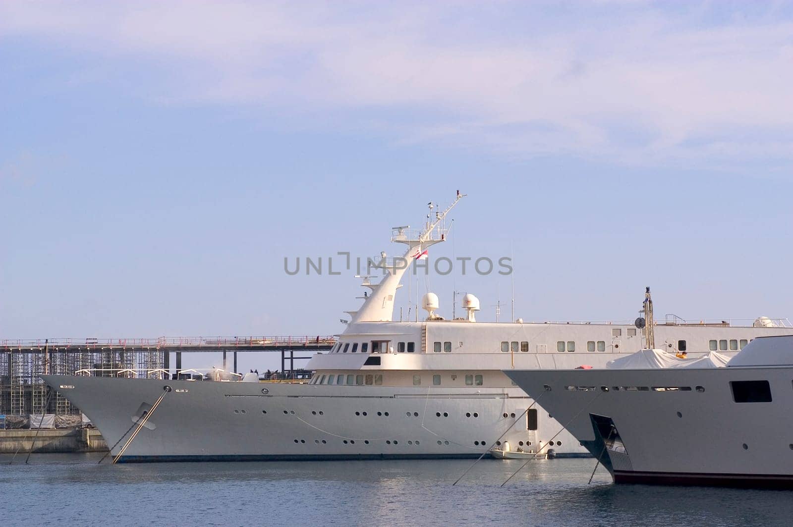 yachts in Monaco Harbour
