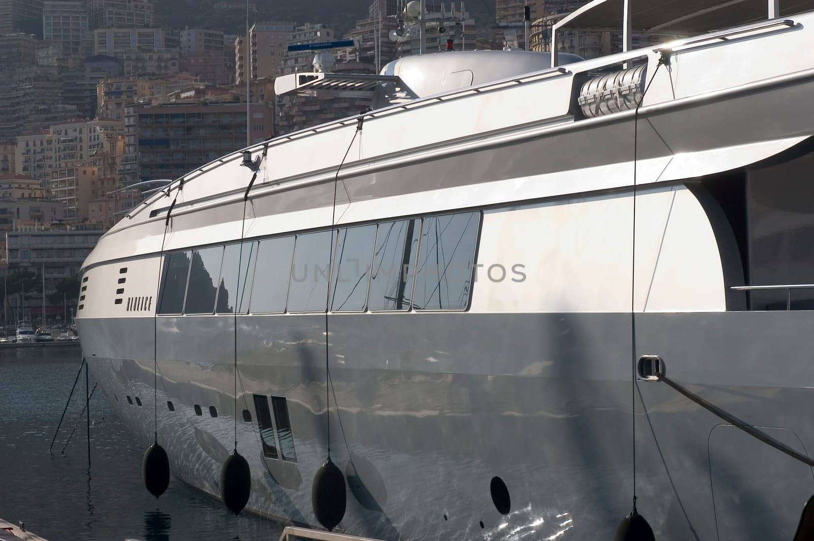 yachts in Monaco Harbour