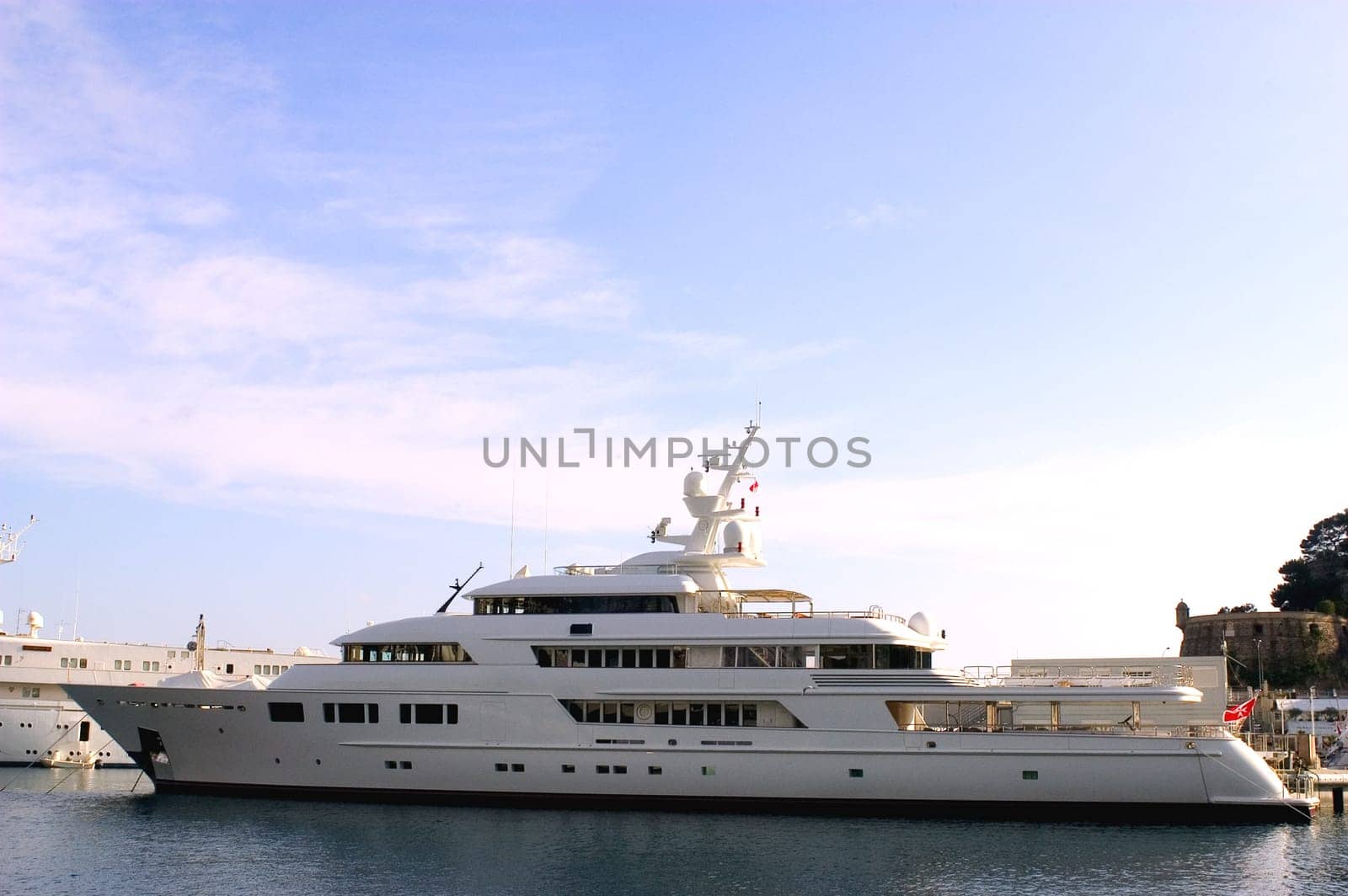 yachts in Monaco Harbour