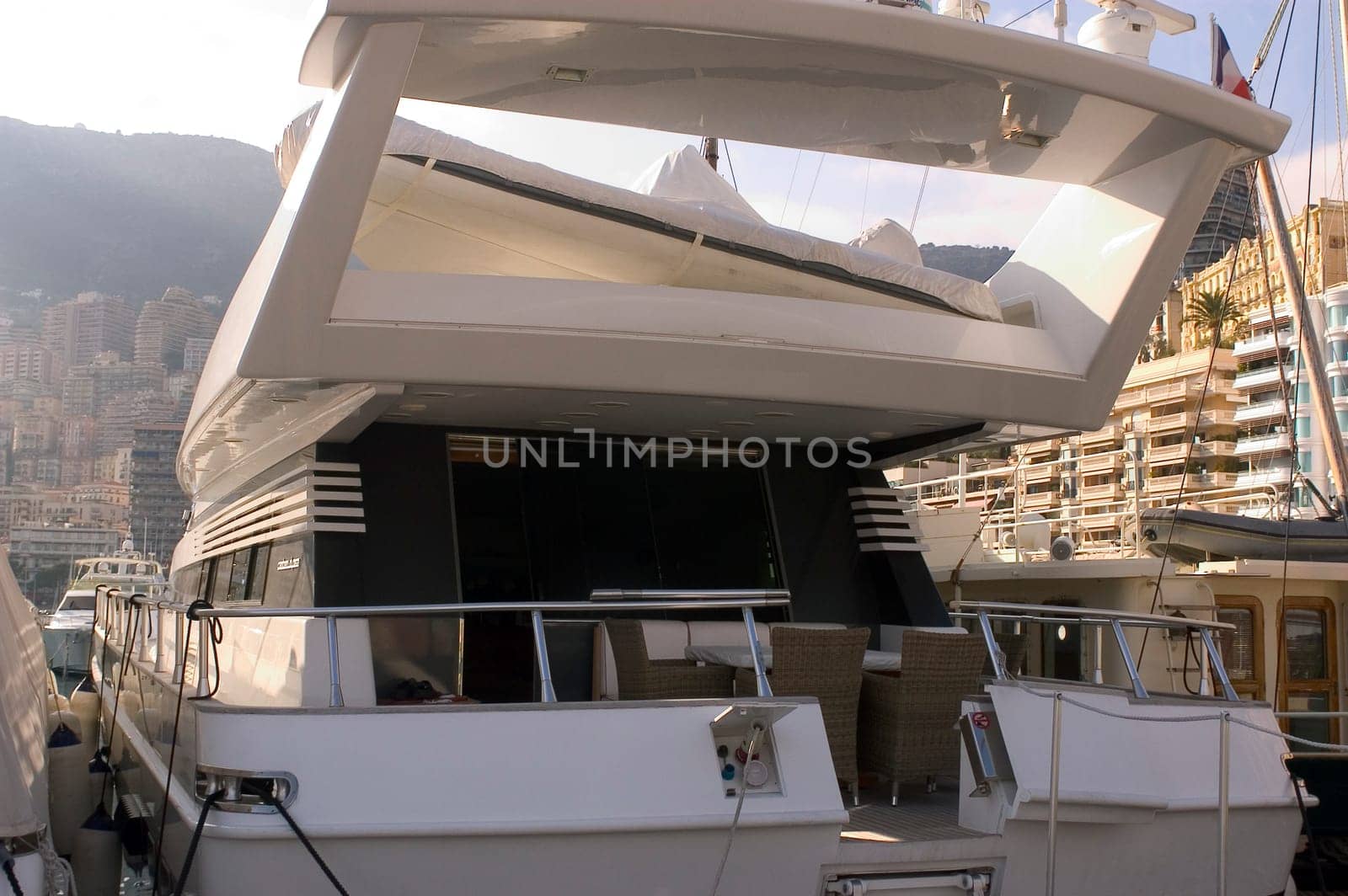yachts in Monaco Harbour