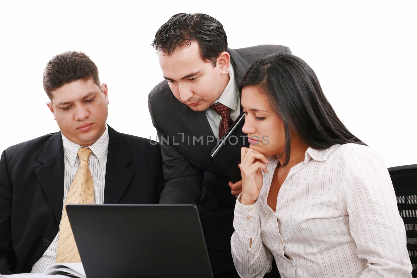 Business people working in team in the office
