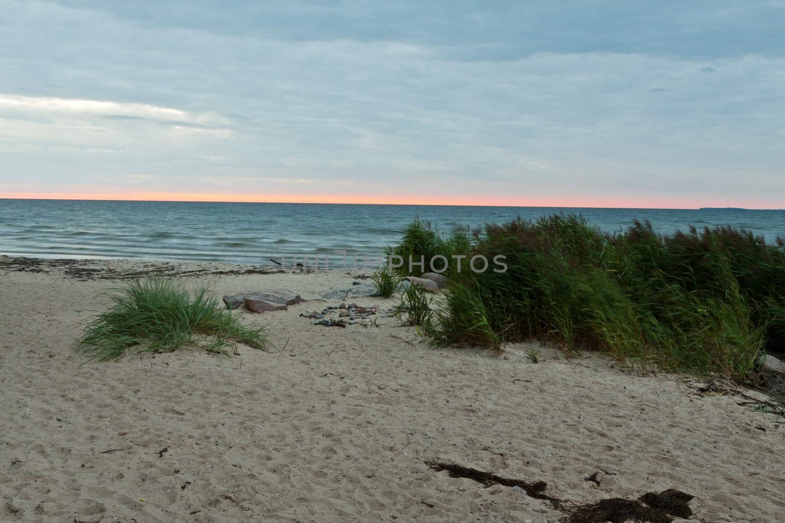 Sunrise on the beach of Göhren (Rügen)