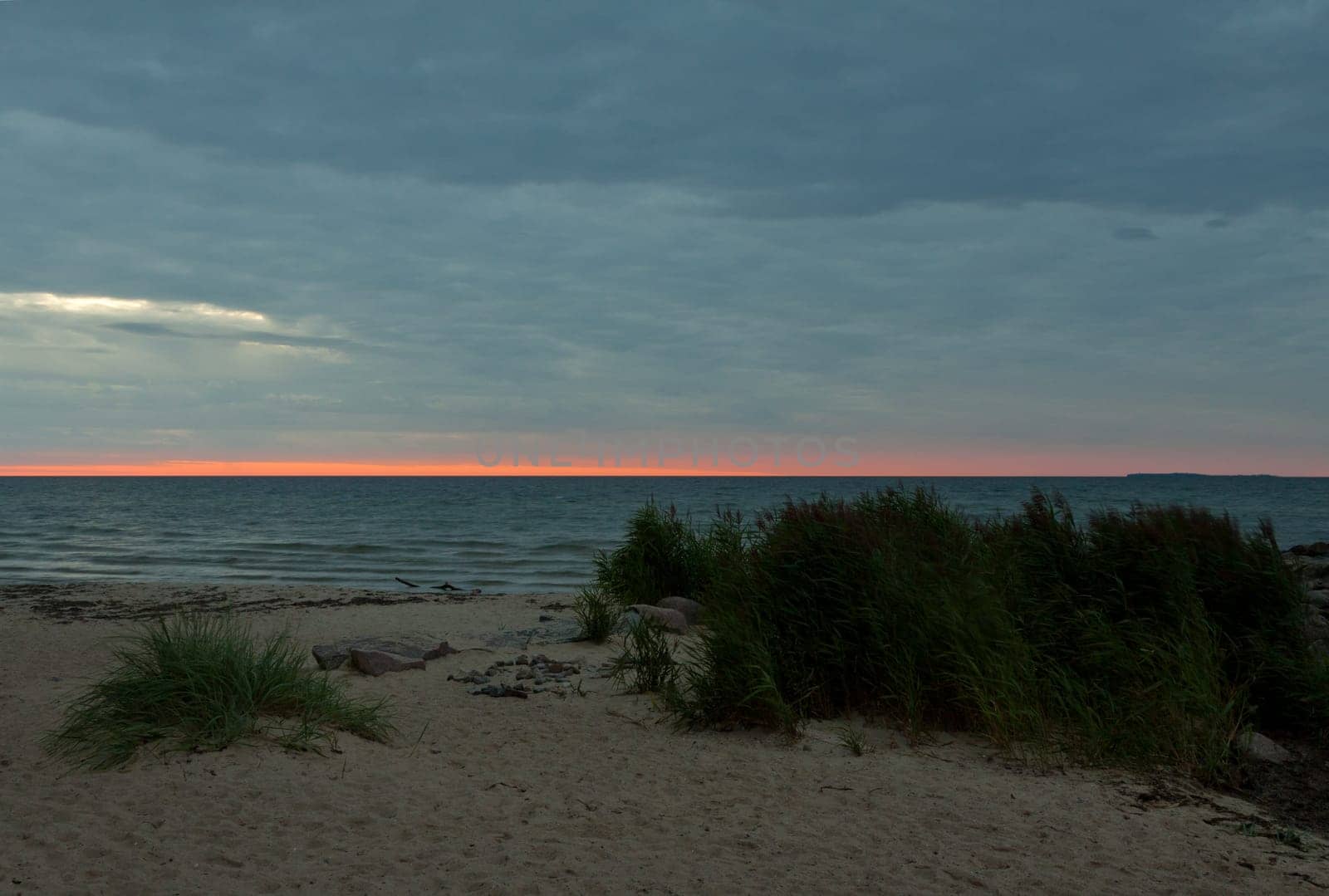 Sunrise on the beach of Göhren (Rügen)