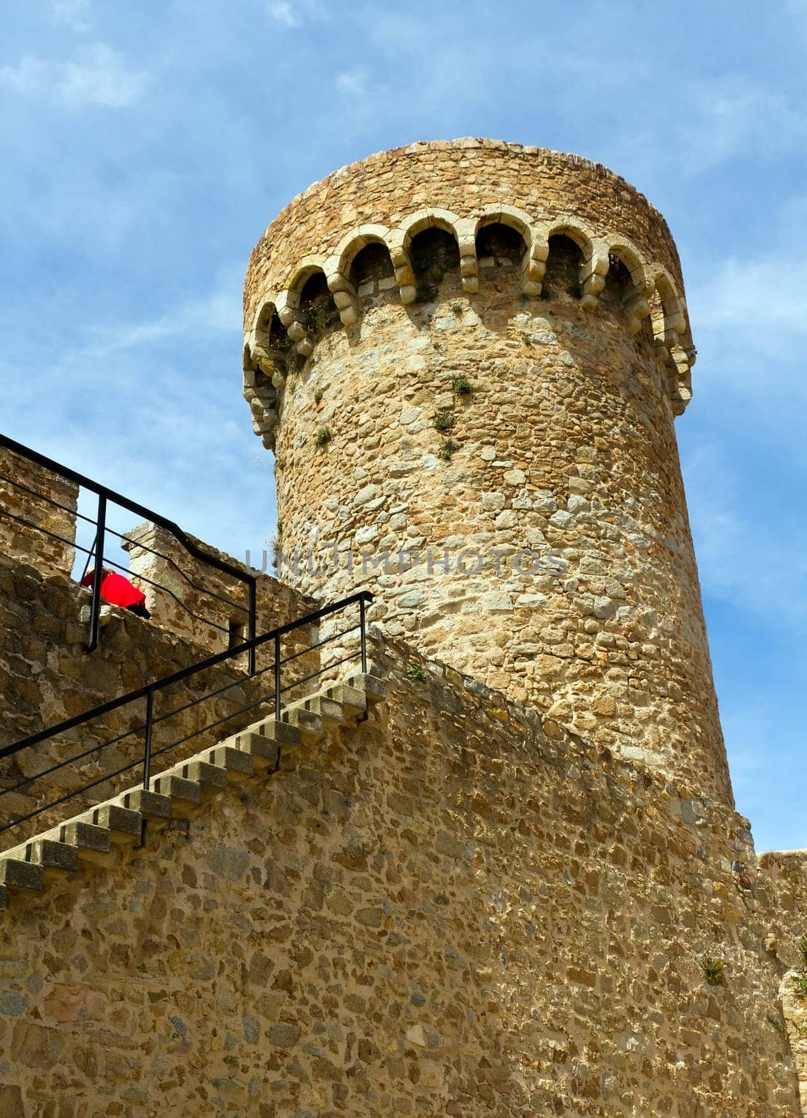 Tower Tossa de Mar, Spain, resorts typical Catalan