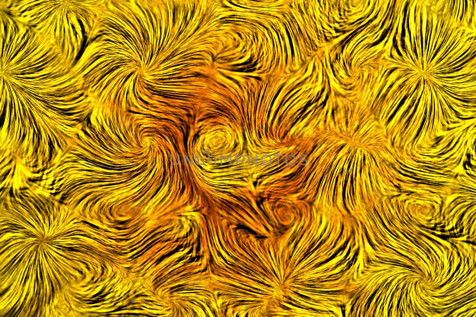 Abstract image - texture a la Vinvent van Gogh