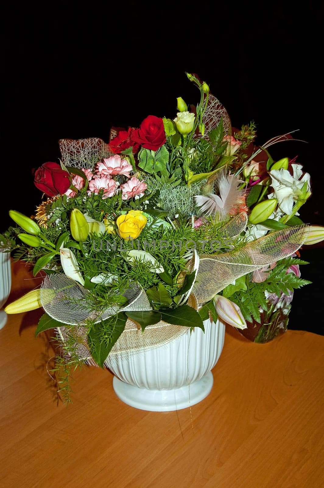 bunch of colourful flowers