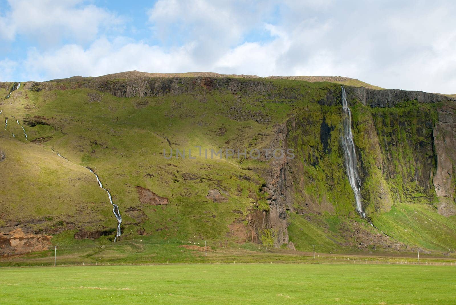 Seljalandsfoss waterfall in Iceland