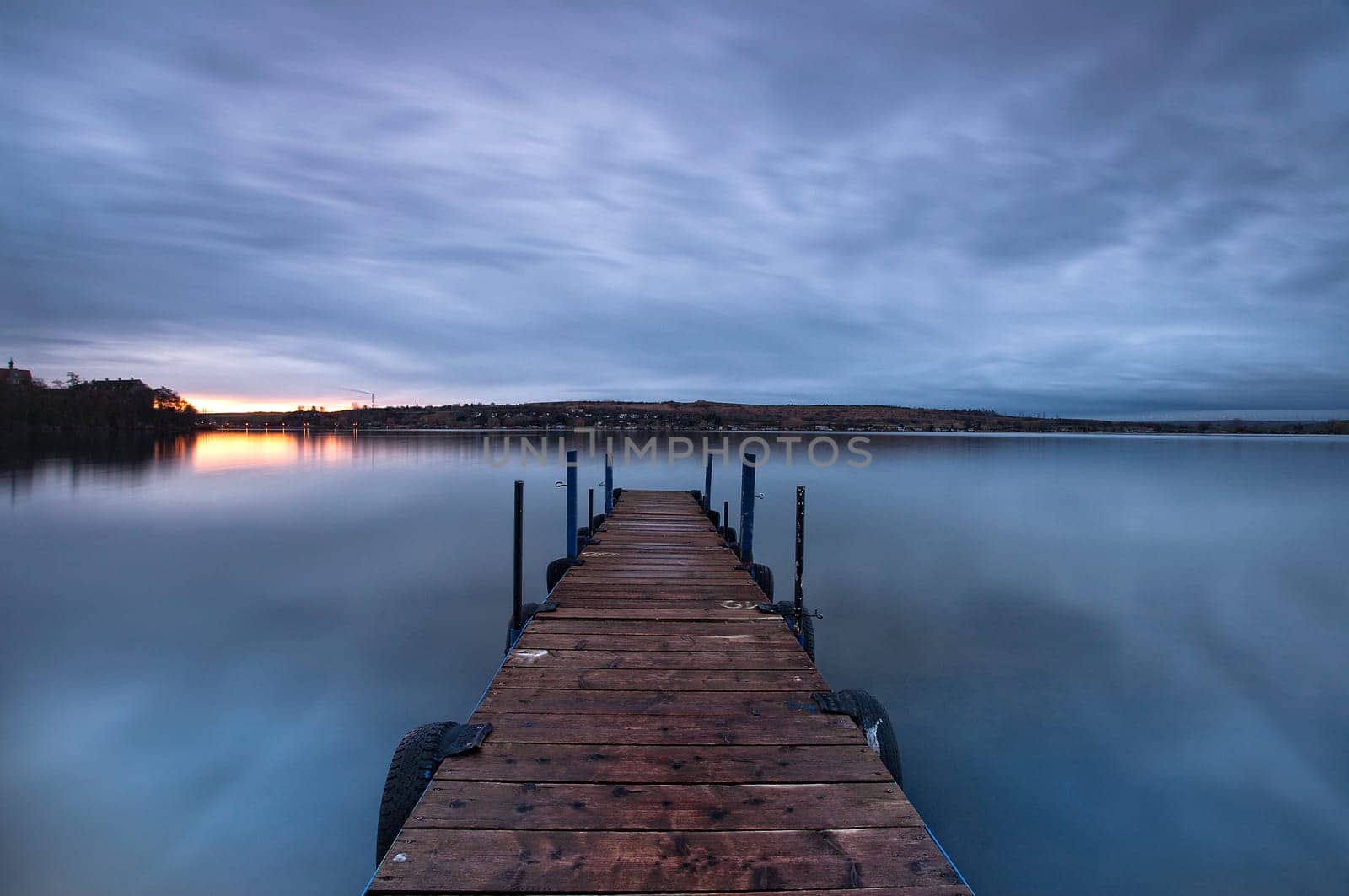 on the jetty