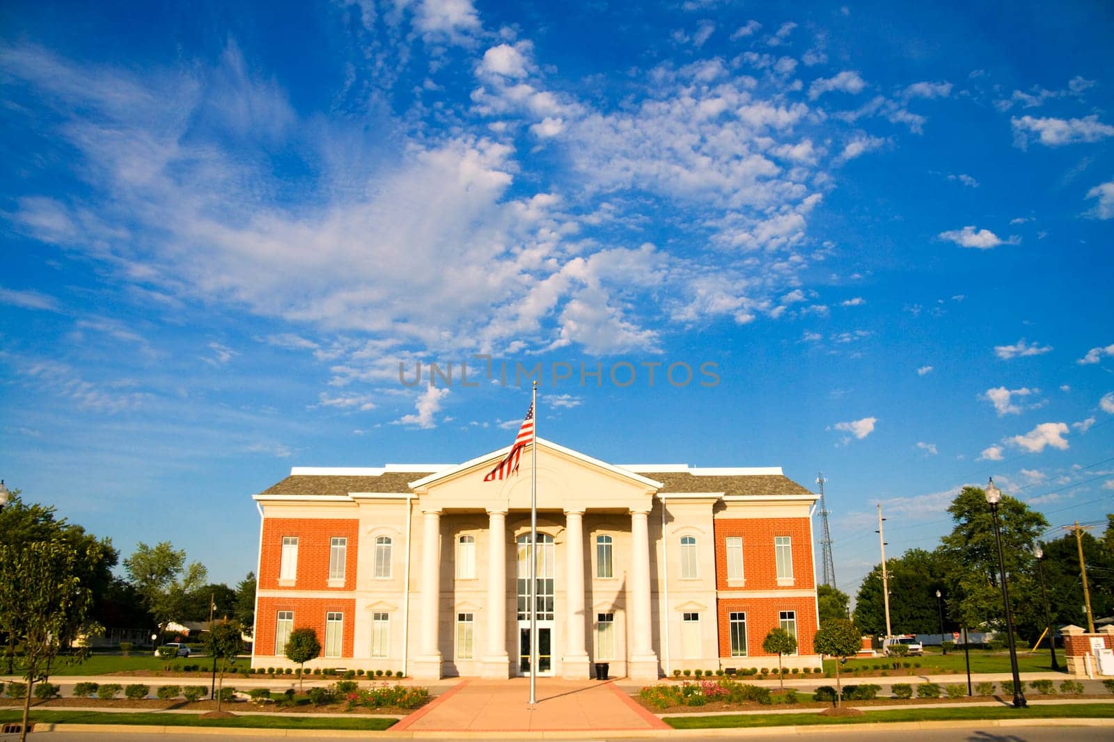 City Hall building in Lebanon, Indiana