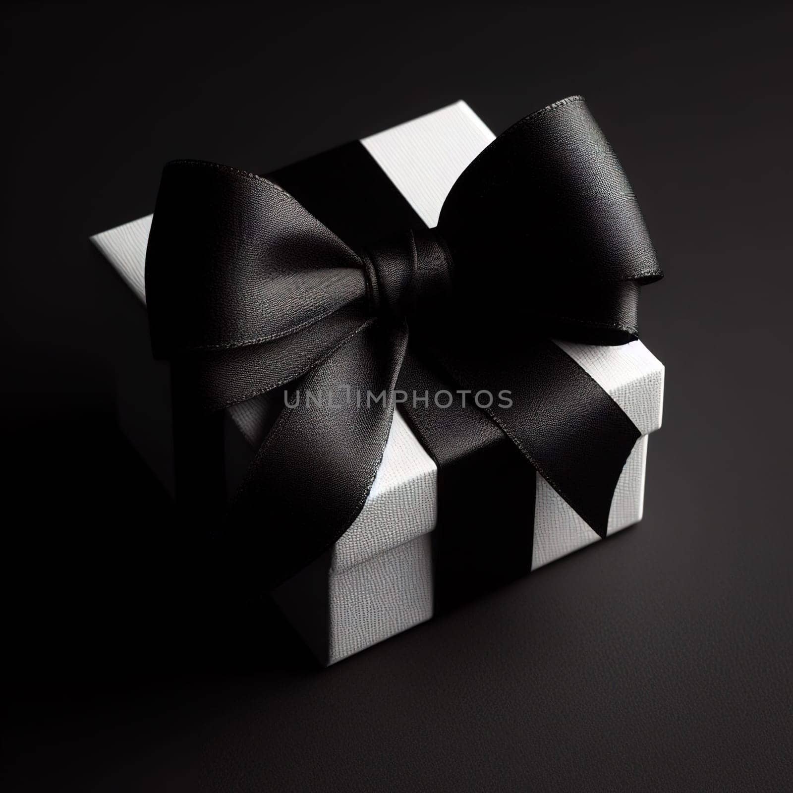 Beautiful packaging for the holiday. Generative AI. High quality photo