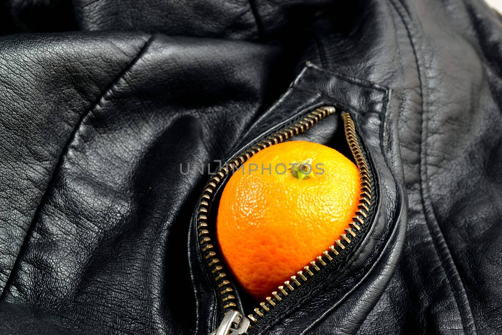 Live style,orange and leather